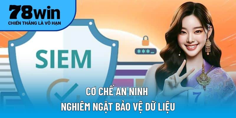 Cơ chế an ninh nghiêm ngặt bảo vệ dữ liệu